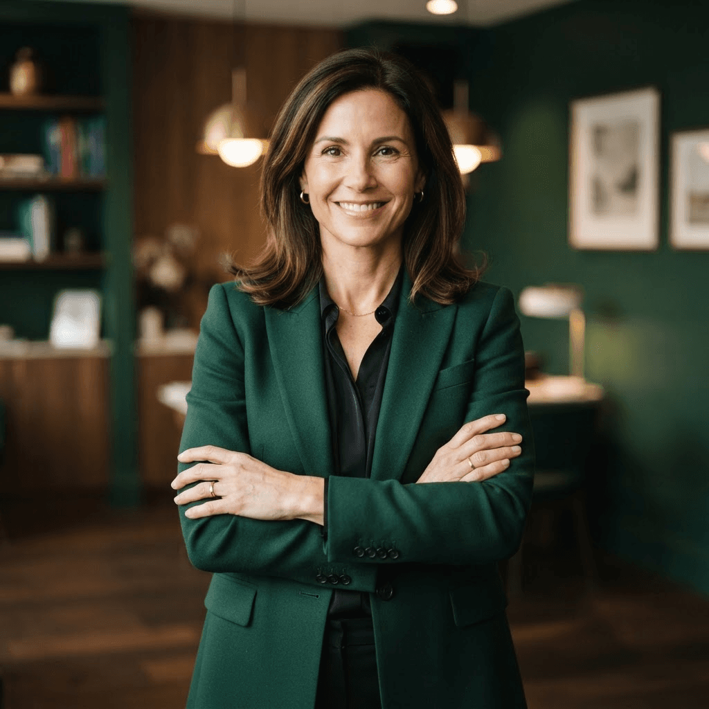 A Plinical practitioner in a consultation room
